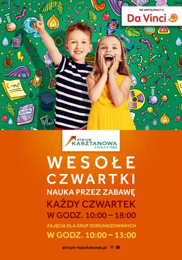 Wesołe Czwartki, czyli Akademia Kasztanowej dla dzieci!