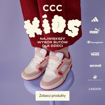 Szeroka oferta butów dla dzieci dostępna w CCC!