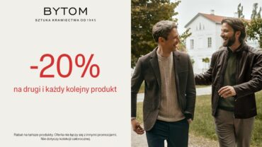 -20% na drugi i każdy kolejny produkt