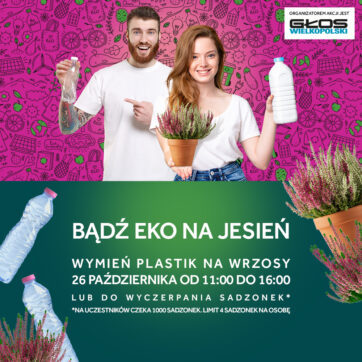 Bądź eko na jesień i wymień plastik na wrzosy!