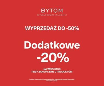 WYPRZEDAŻ DO -50%