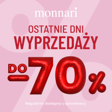 Ostatnie dni wyprzedaży – Monnari