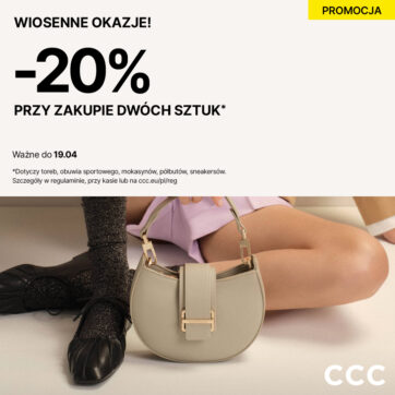 CCC: Wiosenne zakupy z rabatem!