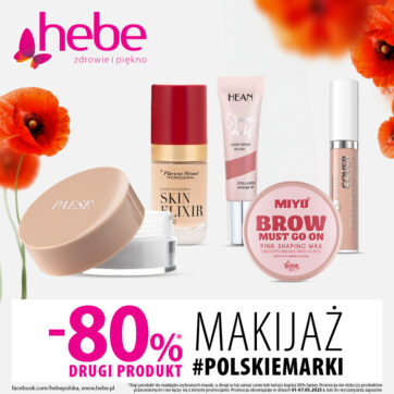 Polskie marki MAKIJAŻ drugi produkt -80%