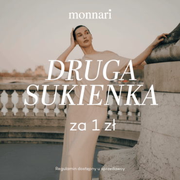 DRUGA SUKIENKA ZA 1 ZŁ W MONNARI