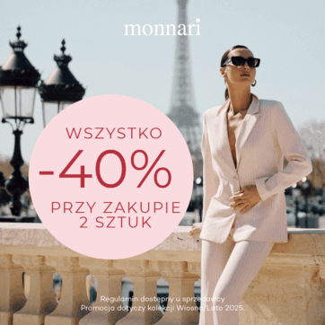 Wszystko -40% w Monnari! ð