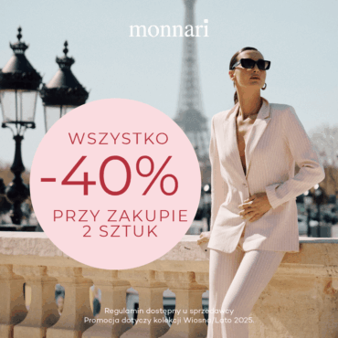 Wszystko -40% w Monnari! ð