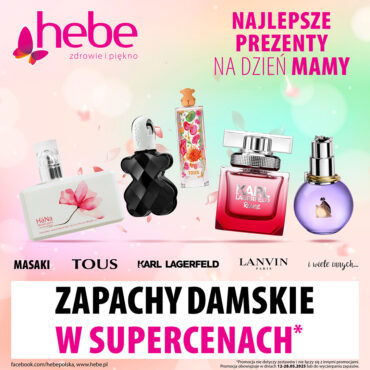 ZAPACHY DAMSKIE W SUPERCENACH